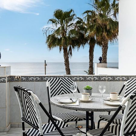 Beachfront Apt Torrox Costa Esterno foto