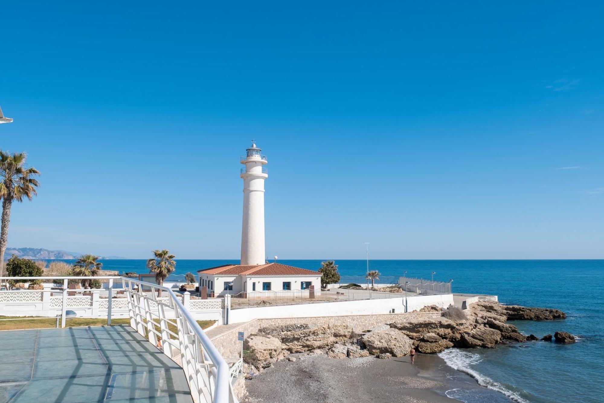 Beachfront Apt Torrox Costa Esterno foto