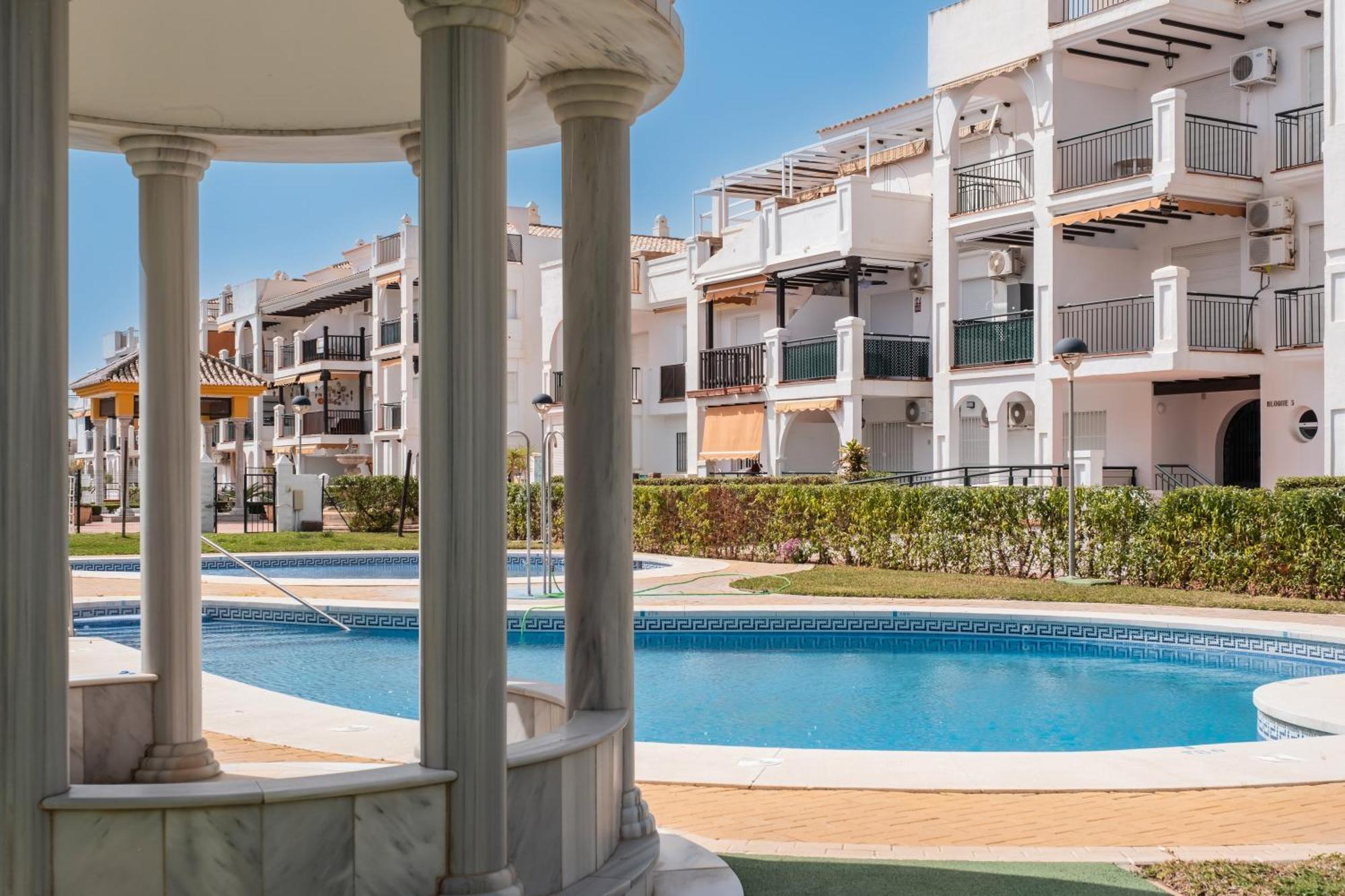 Beachfront Apt Torrox Costa Esterno foto